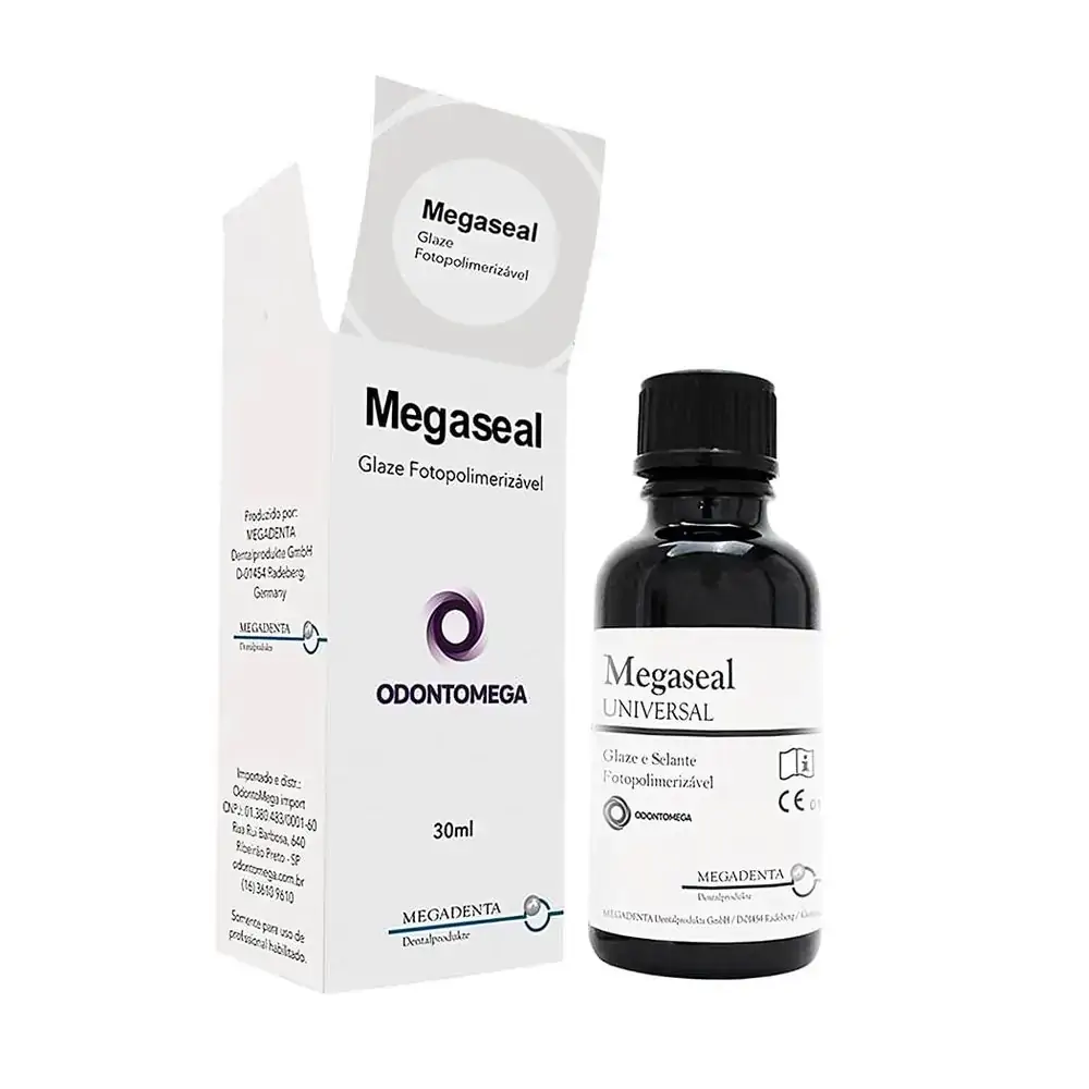 Megaseal Glaze Fotopolimerizável 30ml - Odontomega