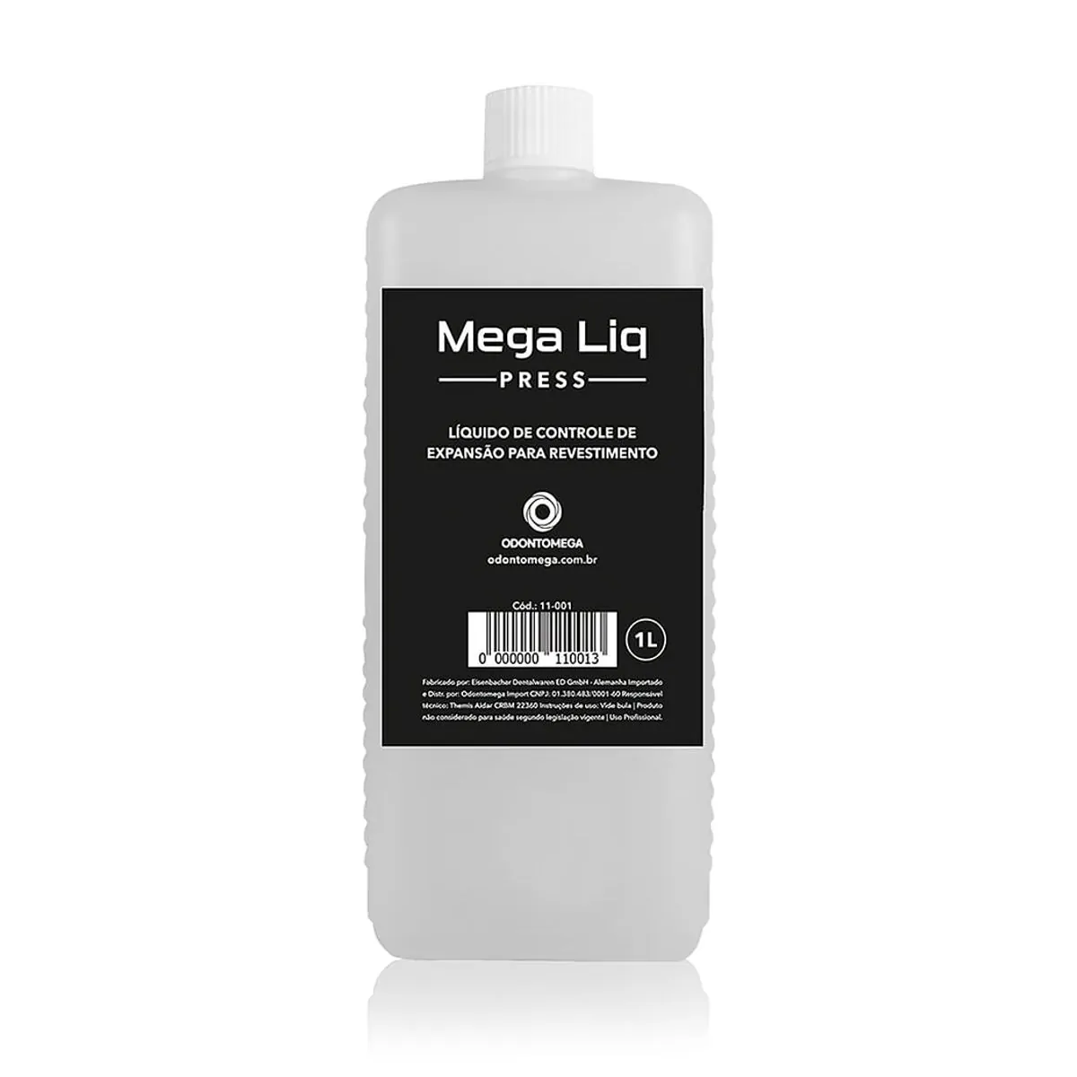 Revestimento para Cerâmica Megavest Press Líquido 1L - OdontoMega
