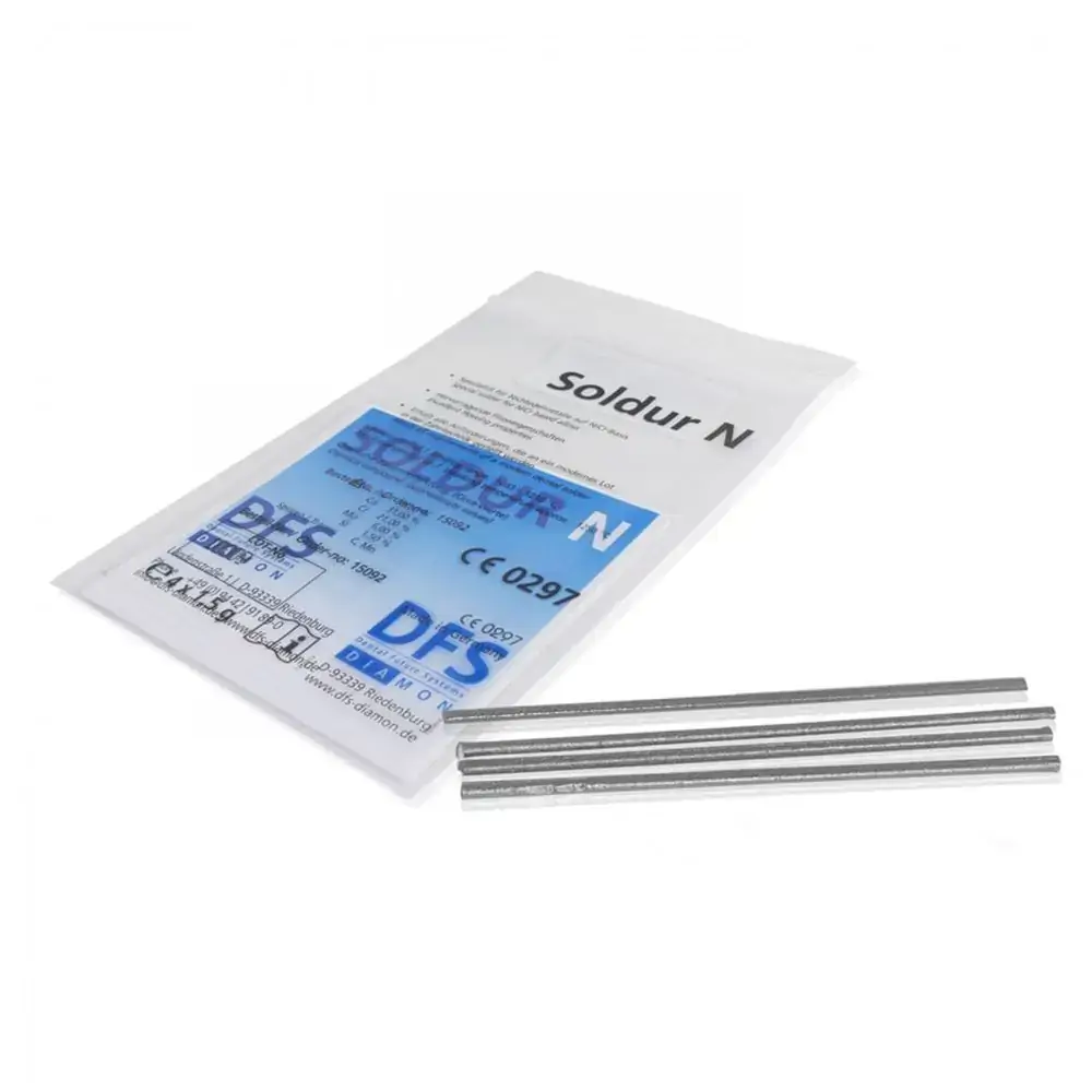Solda Soldur N Para Níquel Cromo 4x1,5g - Odontomega