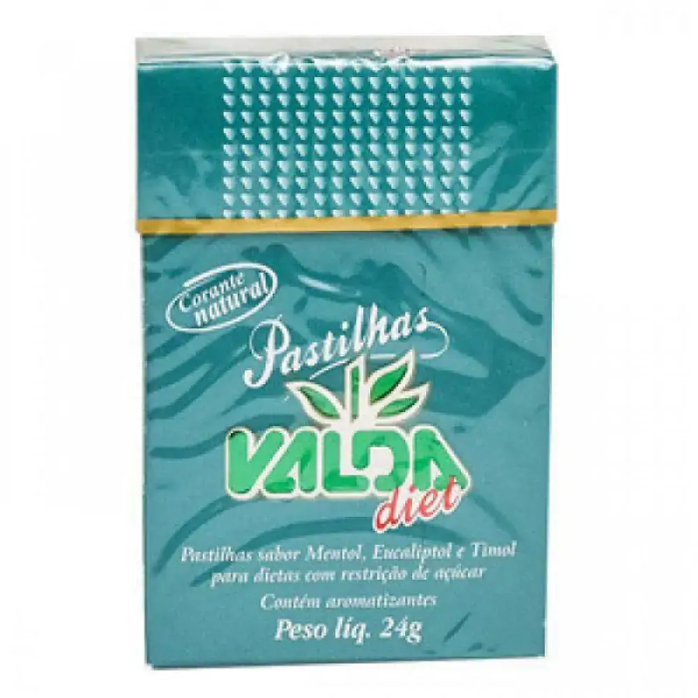 Pastilhas Valda Diet Flip Top (24g) - Pastilhas Valda Diet FLIP TOP (24g)