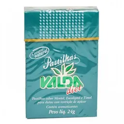Pastilhas Valda Diet Flip Top (24g) - Pastilhas Valda Diet FLIP TOP (24g)