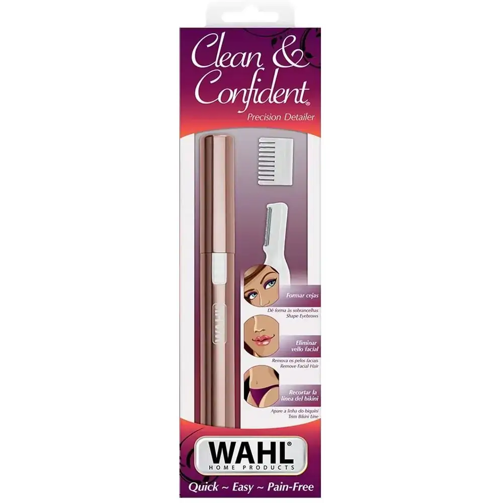 Aparador de Pelos Clean Confidente Rose-Wahl - Aparador de Pelos- Clean &amp; Confident - Wahl