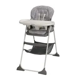 Cadeira de Alimentação Infantil Slim Snacker Cinza - Graco