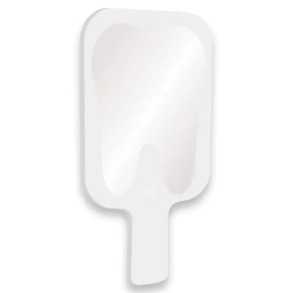 Espelho de Mão Dente Branco - AGIR