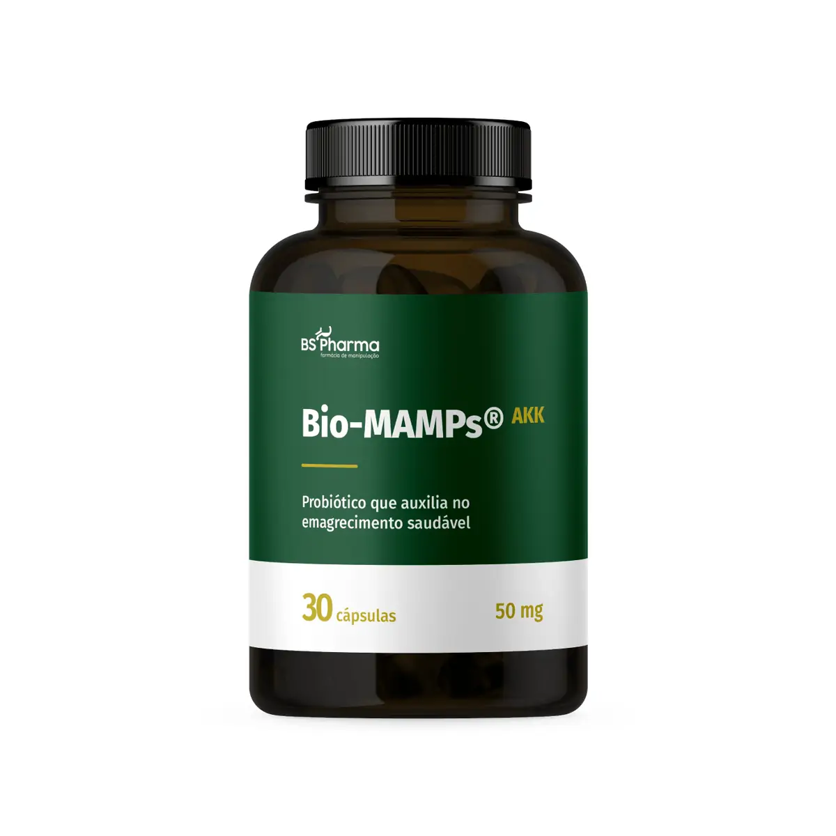 BioMAMPs Akkermansia  AKK 50mg 30 Cápsulas BS Pharma