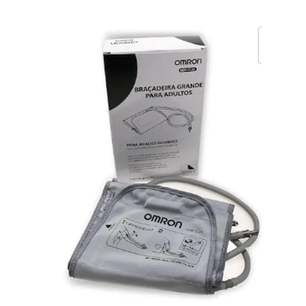 BRACADEIRA PARA MONITOR DE PRESSÃO ARTERIAL DIGITAL - (32 - 42cm) OMRON - bracadeira grande