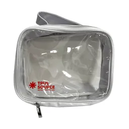 Necessaire Branca Transparente