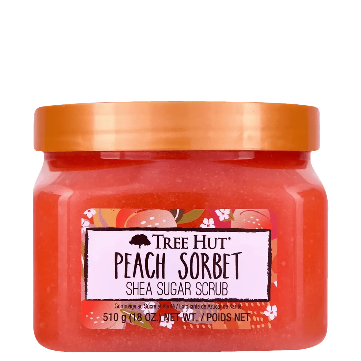 Tree Hut Peach Sorbet Shea Sugar Scrub - Esfoliante 510g