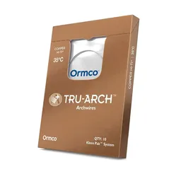 1.014.9993 Arco Tru-Arch Niti 35°C Superior .018UL Com 10 - Ormco