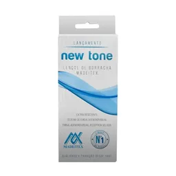 Lençol de Borracha New Tone Fino - Madeitex - Lençol de Borracha New Tone Azul Fino 13,5x13,5 com 26