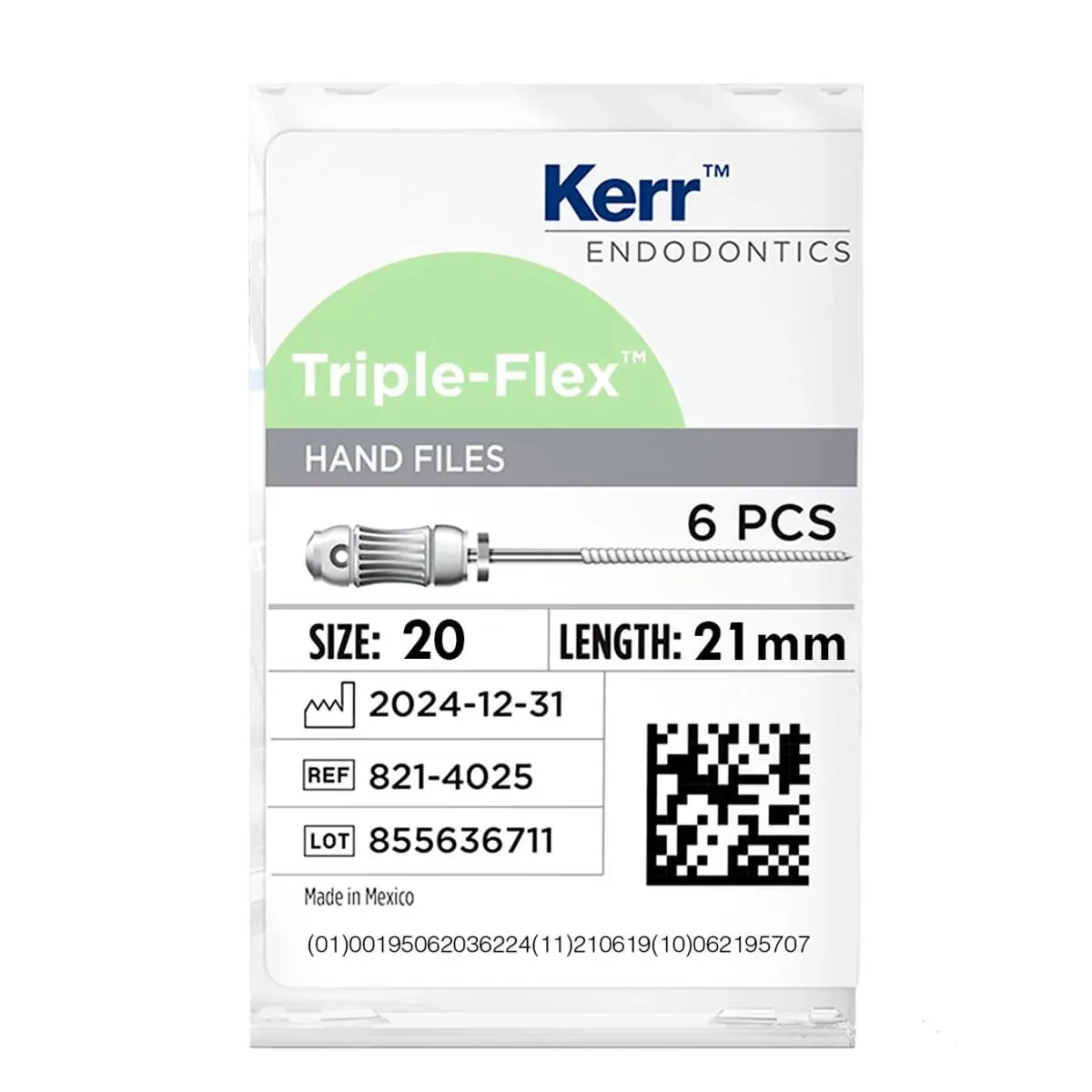 Lima Triple-Flex 21mm - Kavo - Lima Triple-Flex 1° Série 21mm N°20 - Kavo