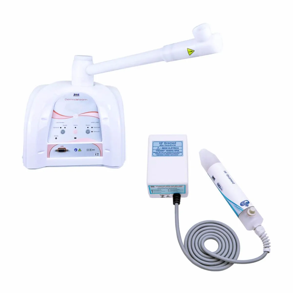 Dermosteam Vapor de Ozônio 220 Volts + HF Alta Frequência - Ibramed