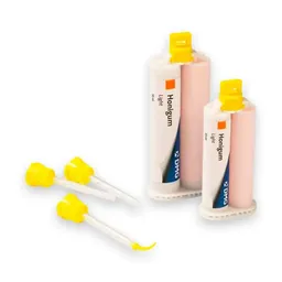 Silicone de Adição Honigum Light AM Refil 2 cartuchos de 50ml + 12 pontas amarela + 12 Intraoral - D