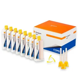Silagum Light AM Econômico 8 cartuchos de 50ml + 50 pontas amarela + 50 Intraoral - DMG