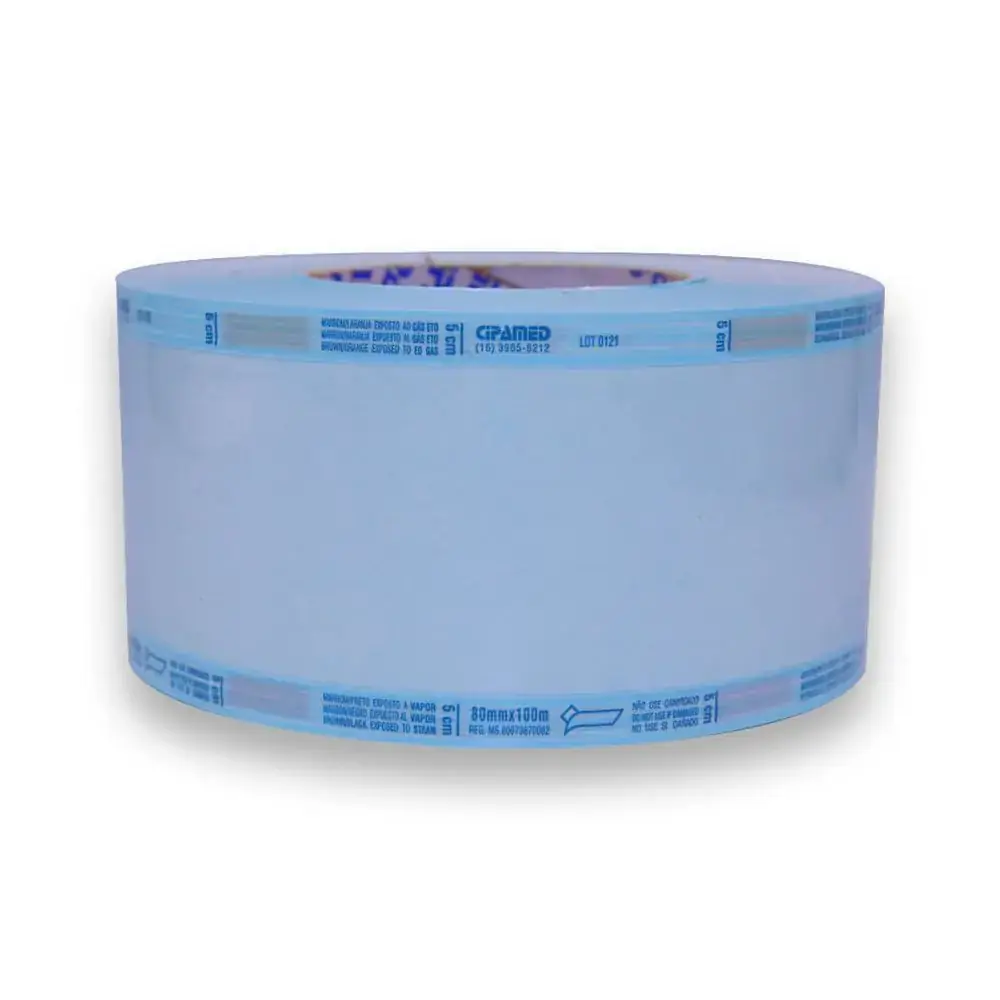 Rolo Para Esterilização Termo Selante - Cipamed - Rolo Para Esterilização Termo Selante 8Cmx100M - C