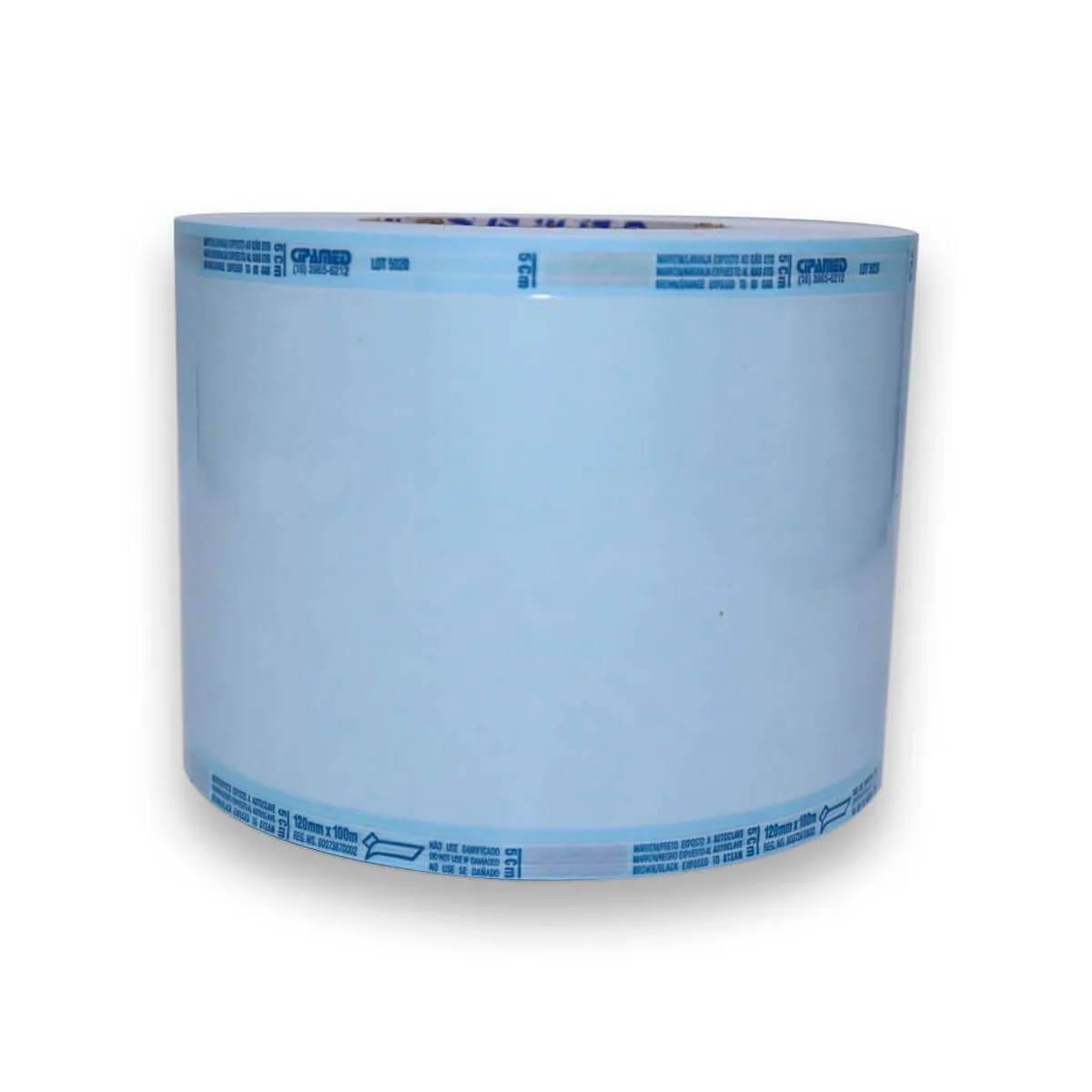 Rolo Para Esterilização Termo Selante - Cipamed - Rolo Para Esterilização Termo Selante 12Cmx100M - 
