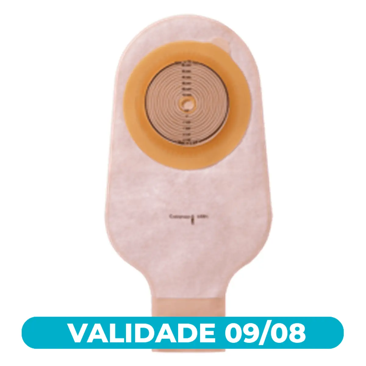 Bolsa Coloplast Alterna Perfil 1 Peça Drenável Transparente  Recortável 10-55MM CÓDIGO 17461 Colopla