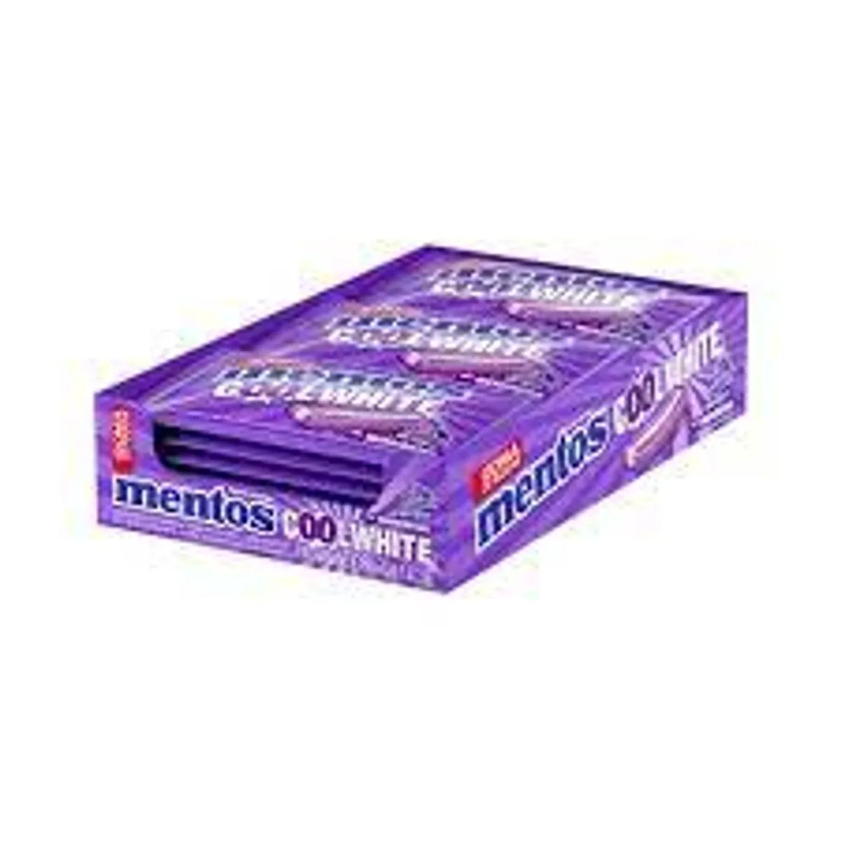 Chicletes Pure Fresh sabor Cool White Blue Raspberry caixão c/12 dislplays c/15unidades cada - Mento
