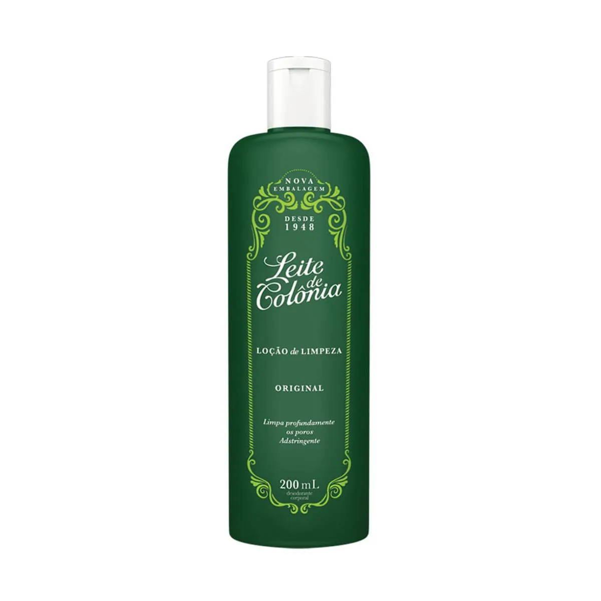 Loção De Limpeza Original Leite De Colônia 200ml