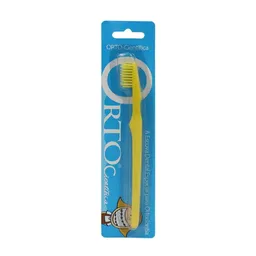 Escova Dental Ortho-Científica Amarela - Dental Line