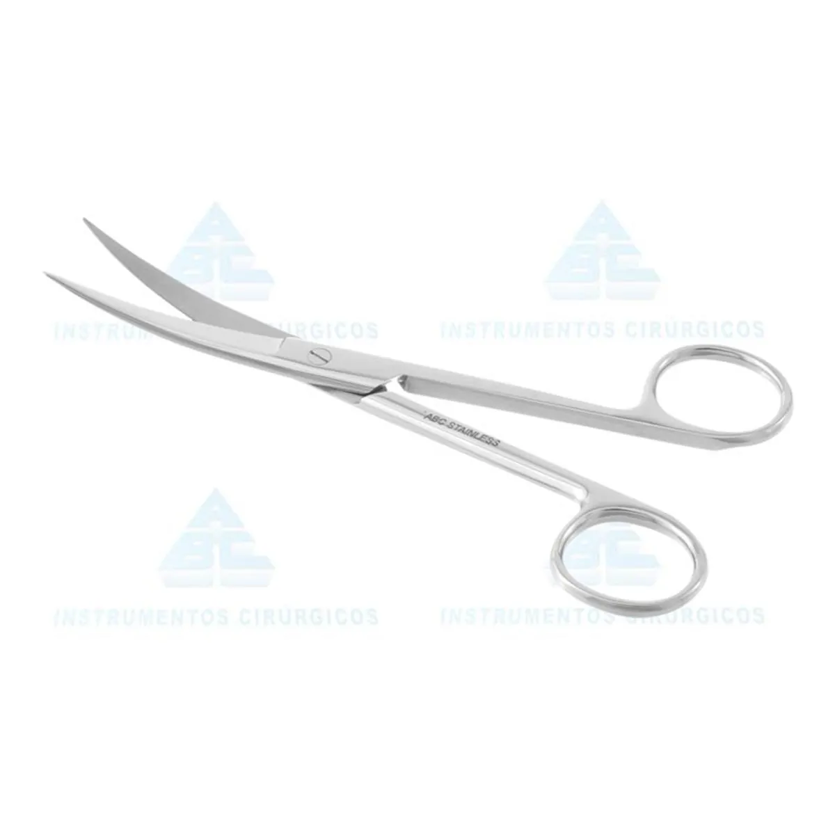 Tesoura Cirúrgica 15CM Curva Fina/Fina