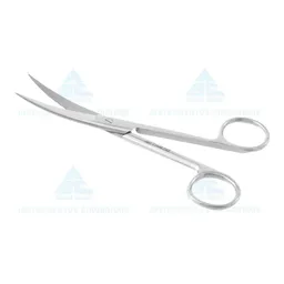 Tesoura Cirúrgica 15CM Curva Fina/Fina