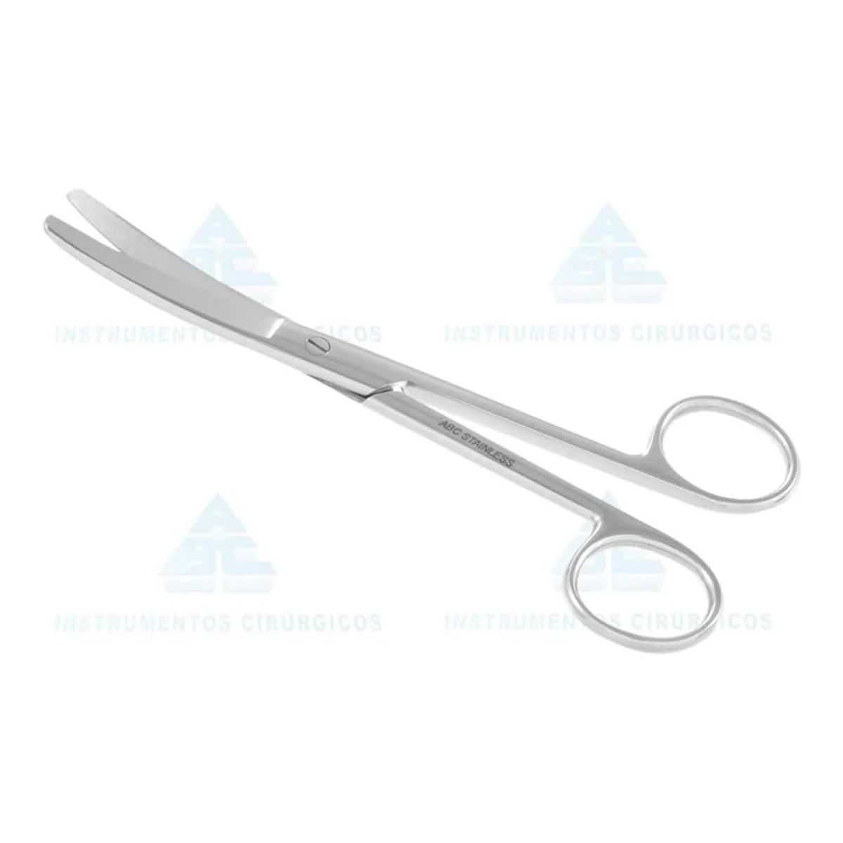 Tesoura Cirúrgica 15CM Curva Romba/Romba