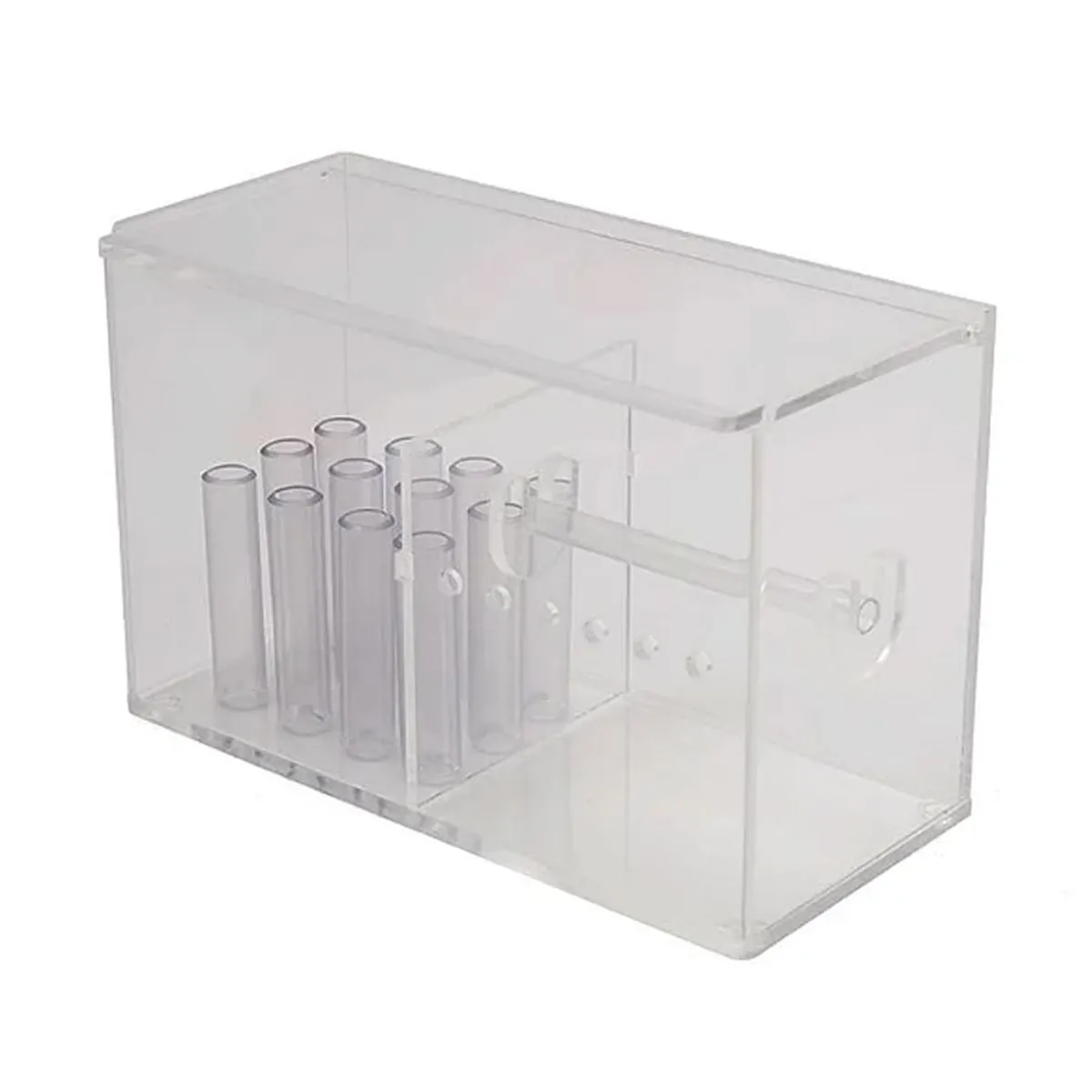 Porta Bengala (12 Cores) e Elástico Corrente (6 Cores) Com Tampa Cristal - Ortoguaru - Porta Bengala