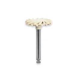 Polidor Jiffy Natural Espiral Fino 14mm Branca com 1 - Ultradent