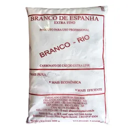 Gesso Branco de Espanha 200g - Dental Rio - Gesso Branco de Espanha 200gr - Dental Rio