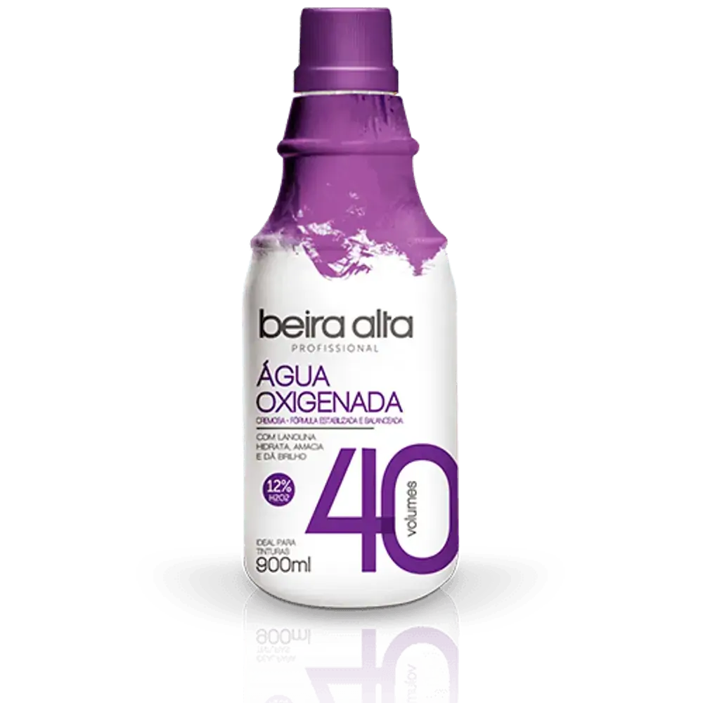 Água Oxigenada Oxicreme 40 Volumes - Beira Alta - 900ml