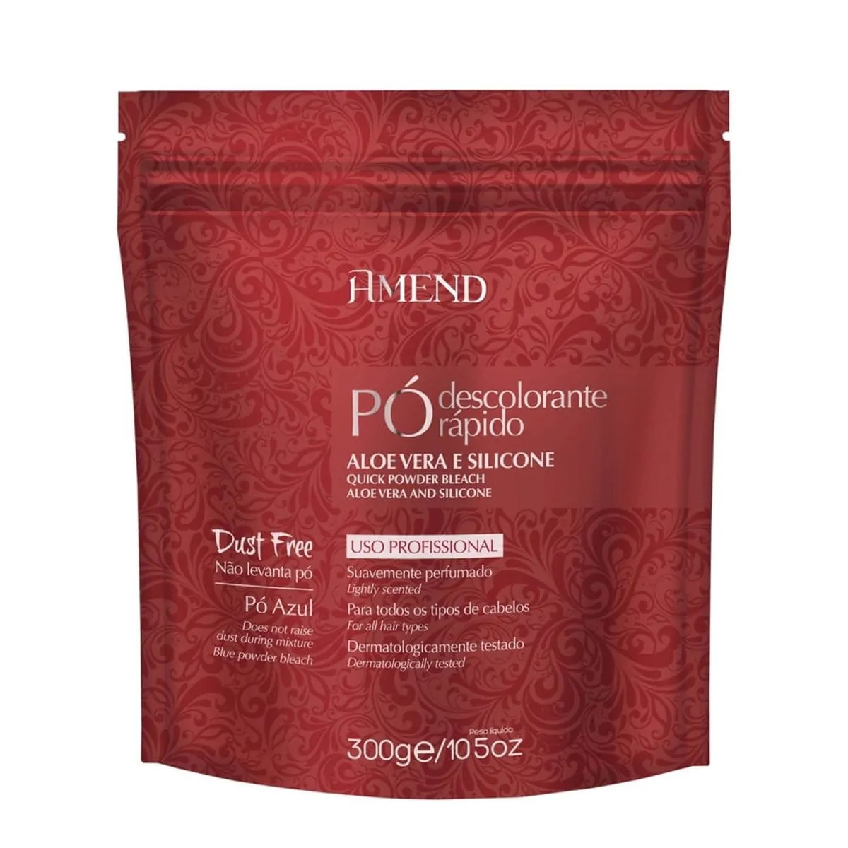 Pó Descolorante Azul Aloe Vera E Silicone Amend 300g
