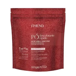 Pó Descolorante Azul Aloe Vera E Silicone Amend 300g