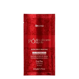 Pó Descolorante Azul Aloe Vera E Silicone Amend 50g