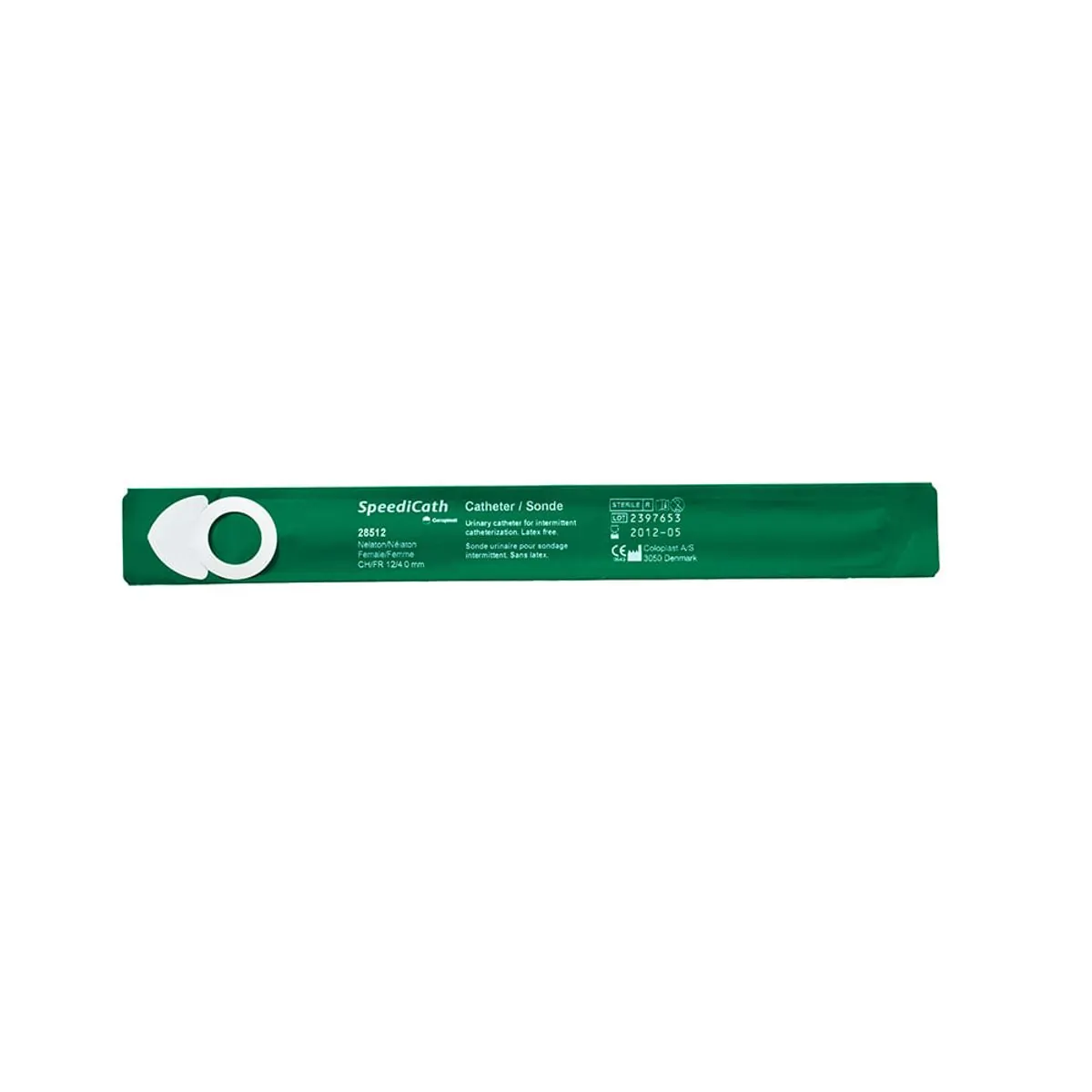 Speedicath Cateter Urinário Lubrificado Feminino CH 10 Coloplast Código 28510 Coloplast
