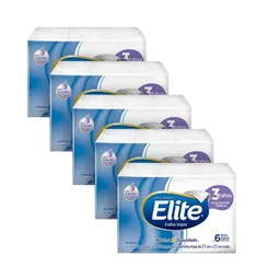 Lenço De Papel Elite 30 Pacotes Com 10 Folhas Triplas