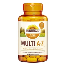 Suplemento Alimentar Sundown Multi A-Z 60 Cápsulas