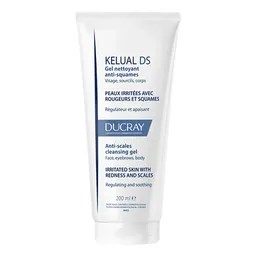 Gel de Limpeza Corporal e Facial Ducray Kelual DS Antidescamação 200ml