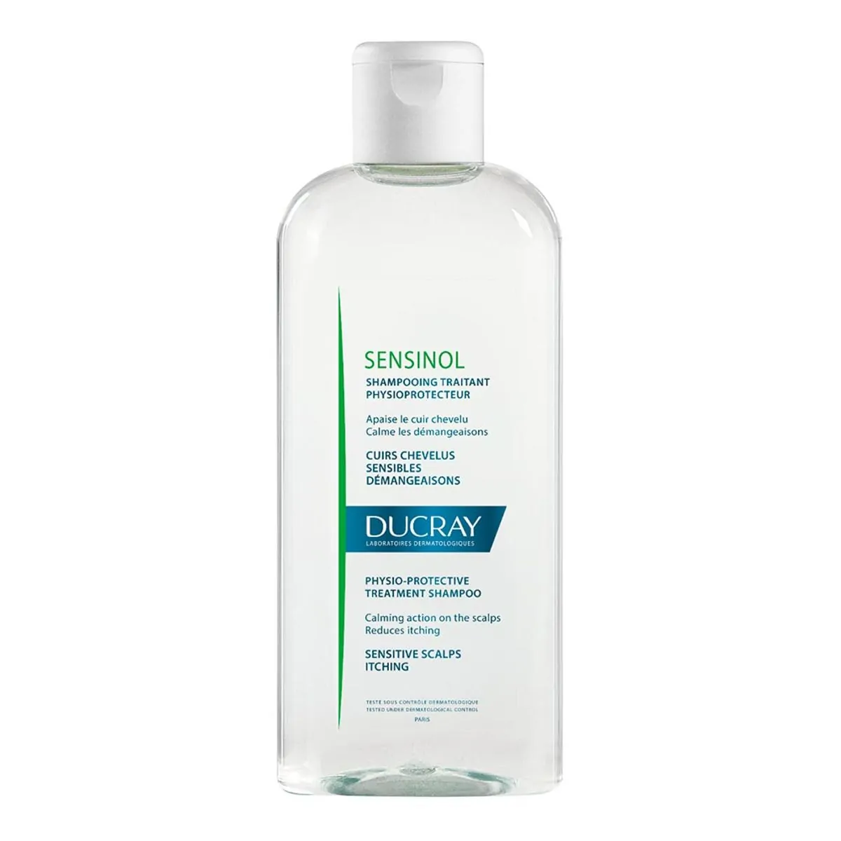 Shampoo Ducray Sensinol  para Couro Cabeludo Sensível ou Sensibilizado 200ml