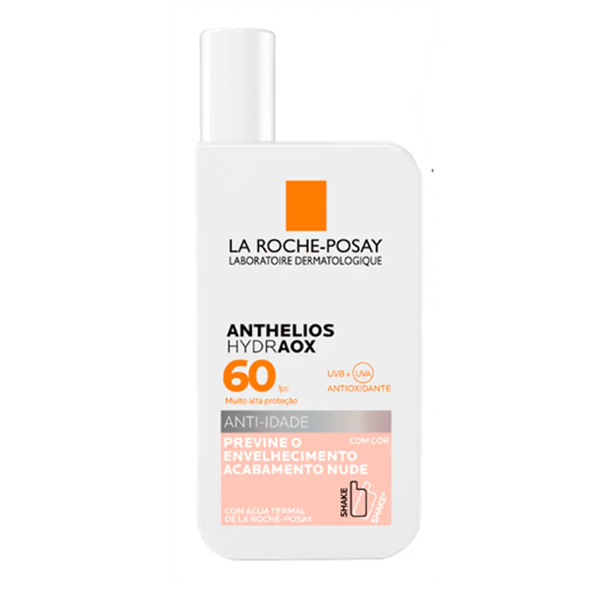 Protetor Solar Facial La Roche-Posay FPS 60 Anthelios Hydraox Anti-Idade com Cor 50g