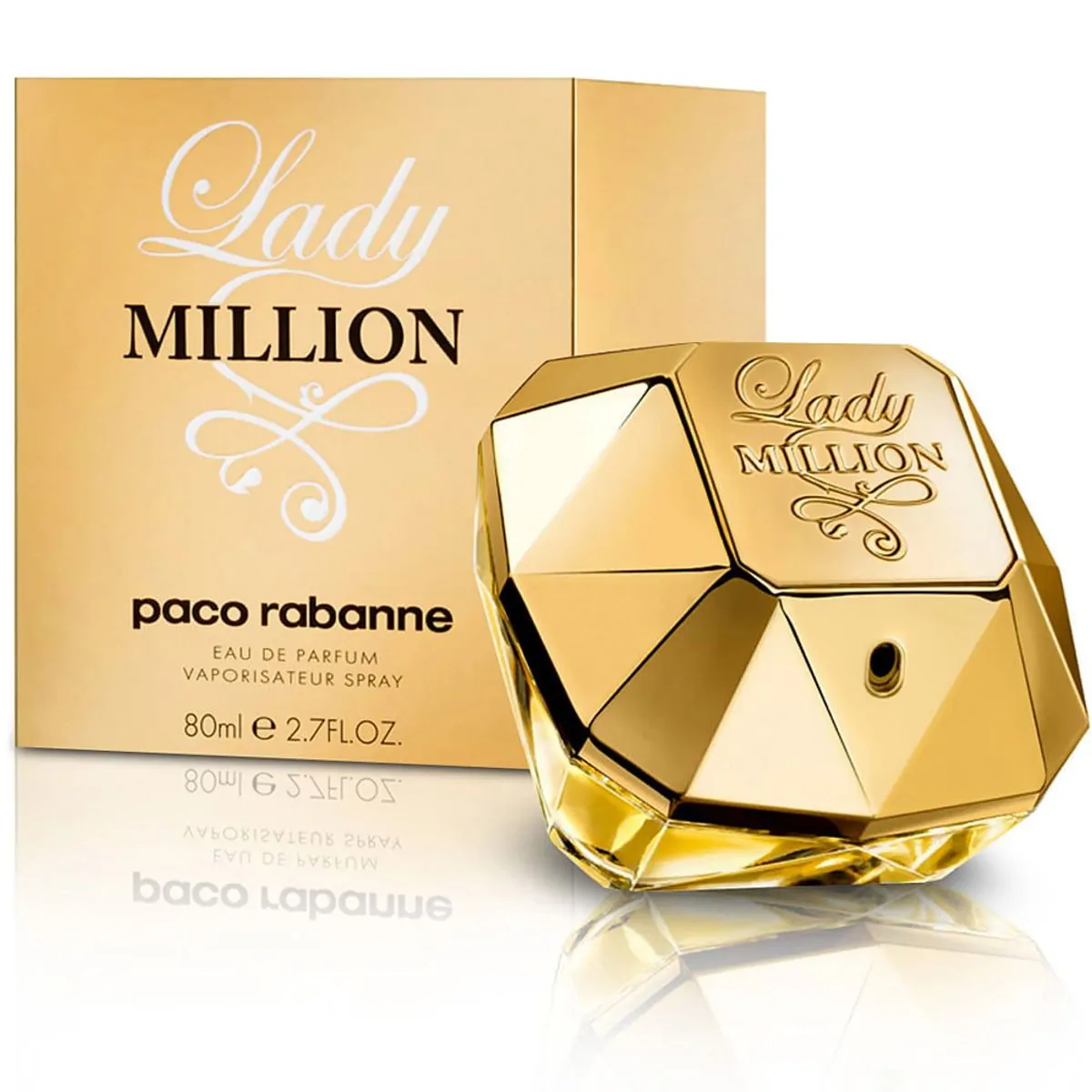 Perfume Feminino Lady Million Paco Rabanne  Eau De Parfum 30 ml
