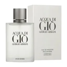 Perfume Masculino Acqua Di Gio De Giorgio Armani Eau De Toilette  100 ml
