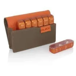 Porta Comprimidos - Pilbox Mini - Chocolate