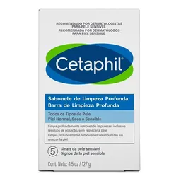 Sabonete Em Barra Cetaphil Limpeza Profunda 127g