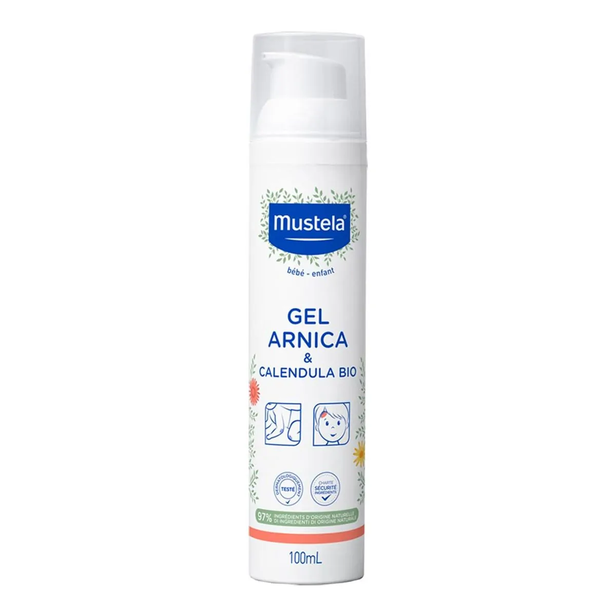 Gel Arnica e Calêndula Bio Mustela Bebê 100ml