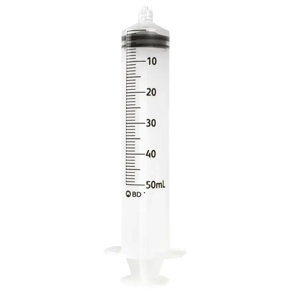 Seringa Descartável Bd - Luer Lock - Sem Agulha - 50 ml