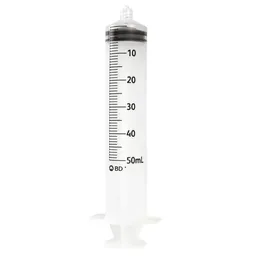 Seringa Descartável Bd - Luer Lock - Sem Agulha - 50 ml