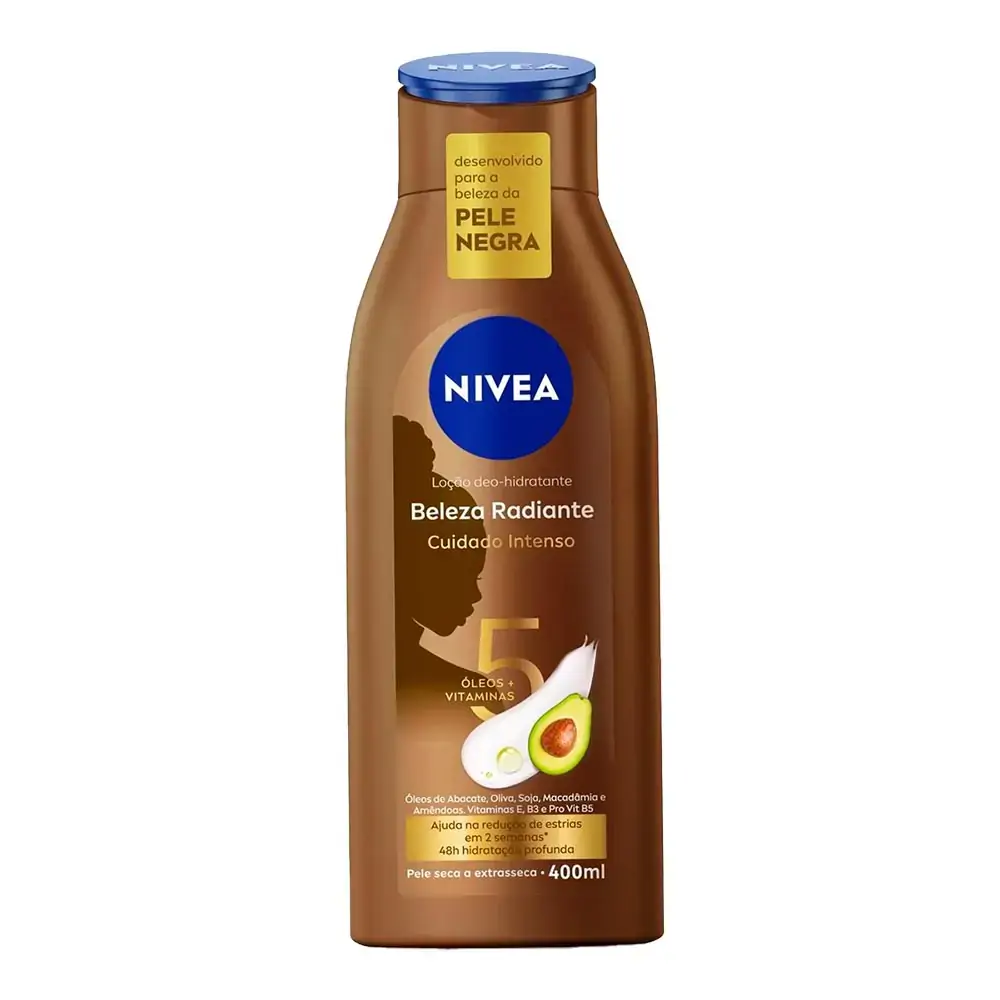 Loção Hidratante Nívea Beleza Radiante Cuidado Intenso 400ml