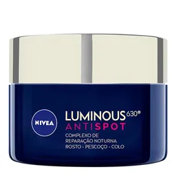 Creme Facial Noturno Nivea Cellular Luminous 630 Antispot Complexo de Reparação 50g