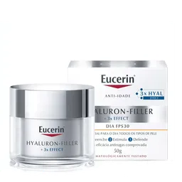Creme Facial Eucerin Hy-fi 3x Effect Dia FPS 30 Antirrugas 50g